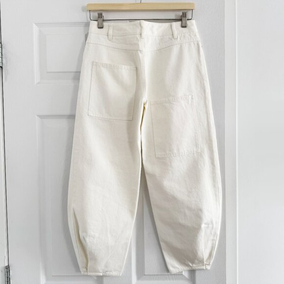 Tibi "Brancusi" Jeans in White, size 24 - Picture 8 of 15